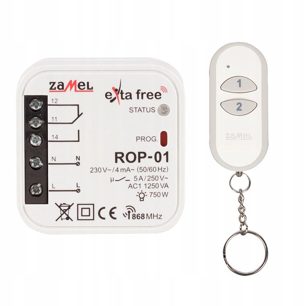 Zestaw sterowania bezprzewodowego RZB-05 ZAMEL