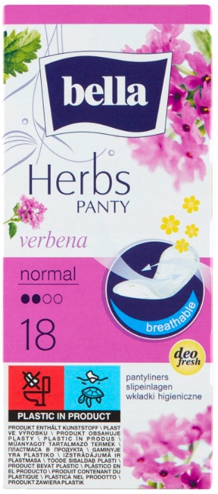 

Bella Wkładki higieniczne Panty Herbs Verbena x18