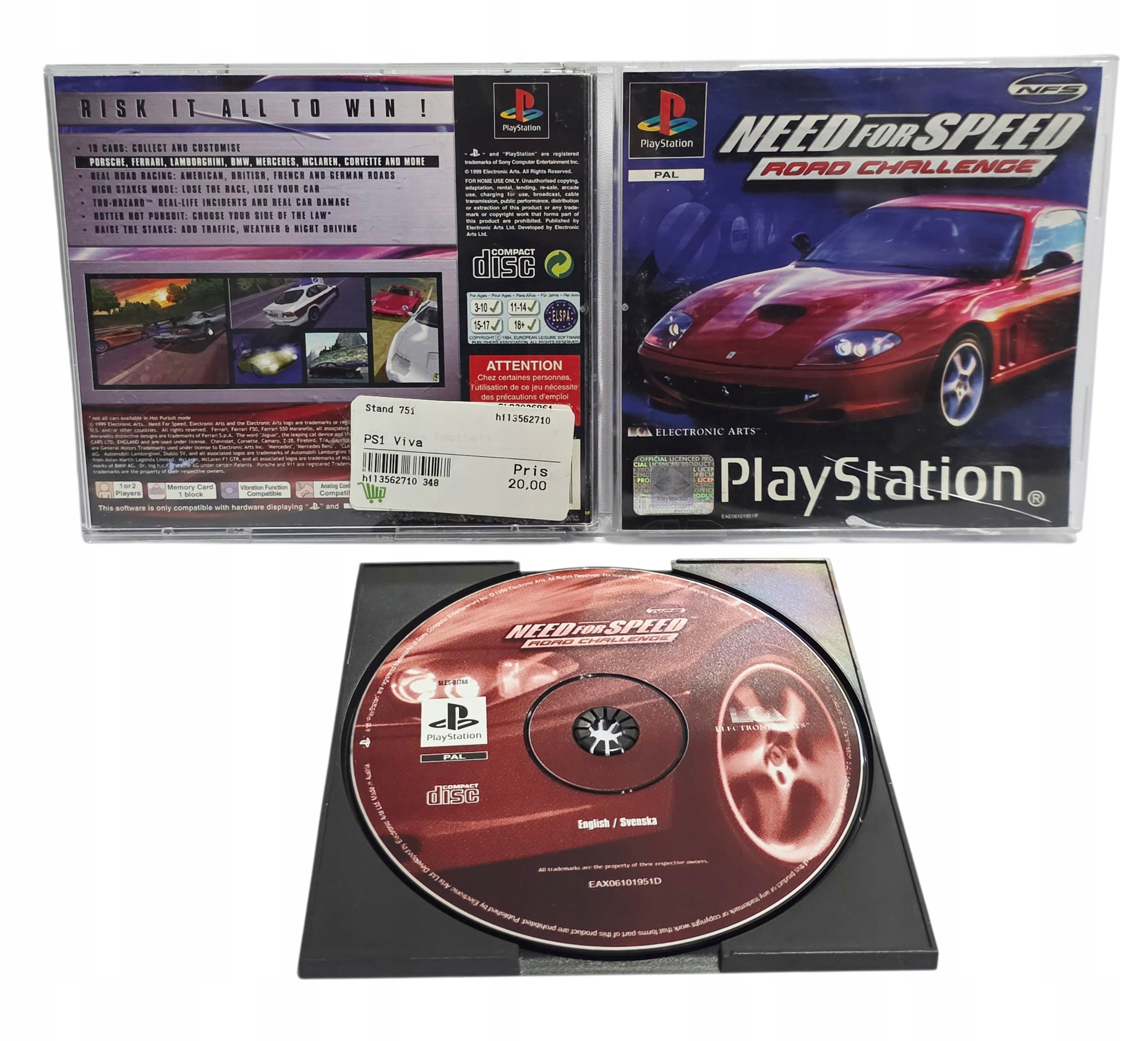 Need for Speed: Road Challenge PSX CZYTAJ OPIS !