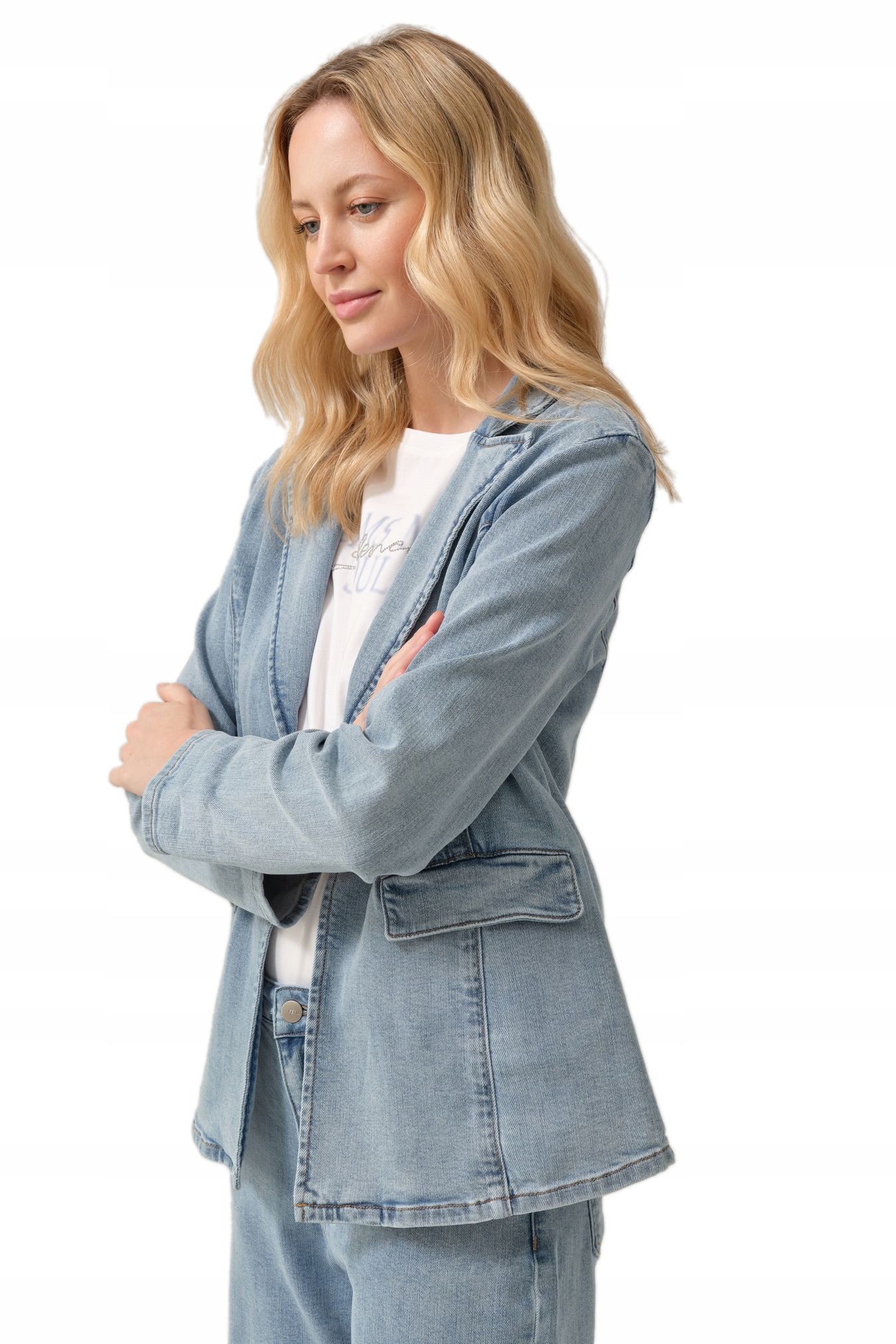 Sako Dámská Stylová Módní Sako Feria 38