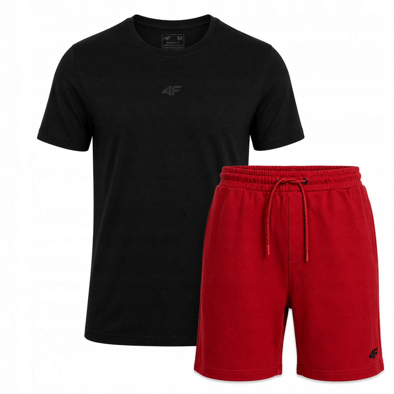 Komplet 4F Pánské Tričko Kraťasy Sportovní Set Pro Každodenní Nošení 5XL SS26