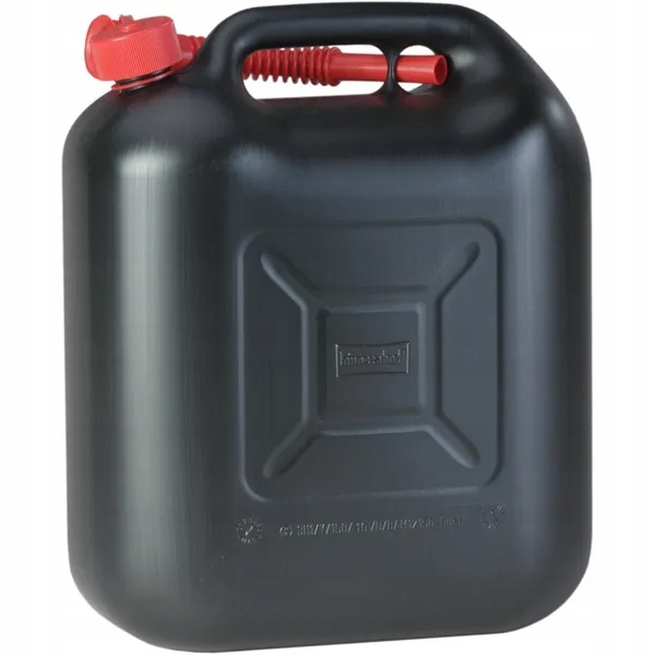 

Kanister z tworzywa czarny Hünersdorff, 20 l