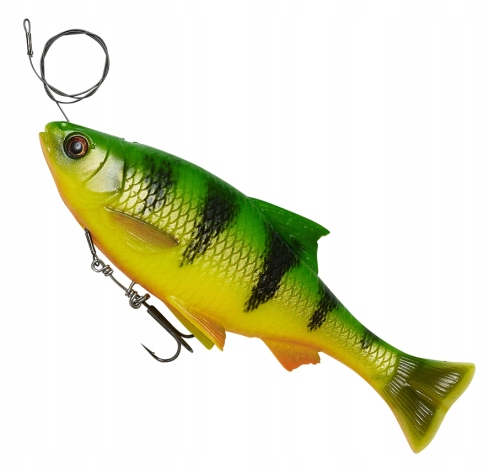 Ripper Savage Gear 4D Line Thru Pulse Tail Roach kolor Firetiger
