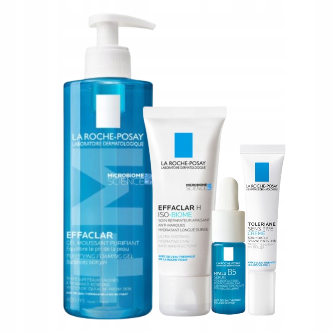La Roche-Posay Effaclar Żel Oczyszczający 400ml, Krem do twarzy H Iso-Biome