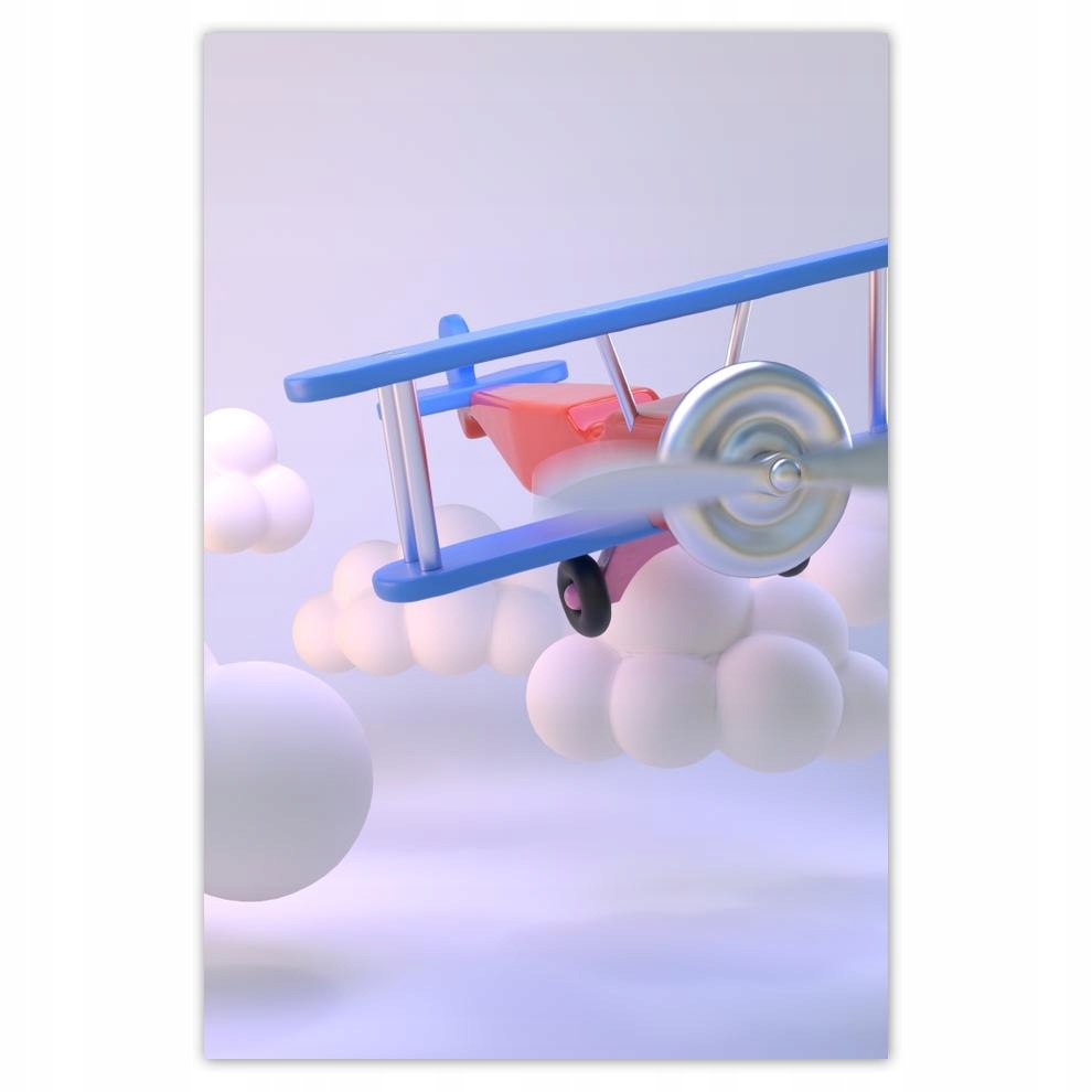 

Plakat 62x93 Samolocik dla dziecka