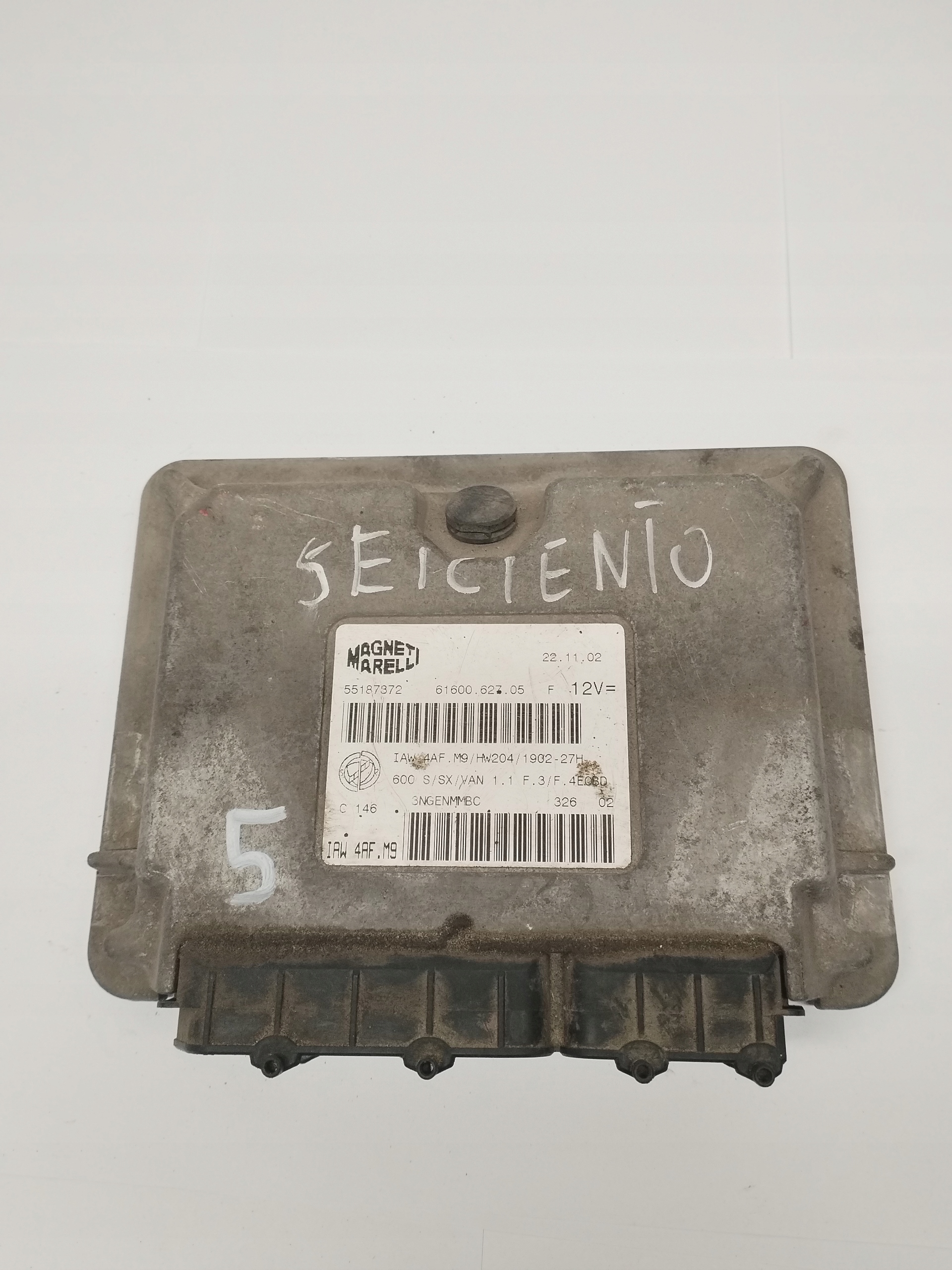 computer control unit of the engine Fiat Seicento IAW4AFM9