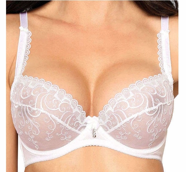 

Anuk miękki biustonosz soft Róża 85B Biały