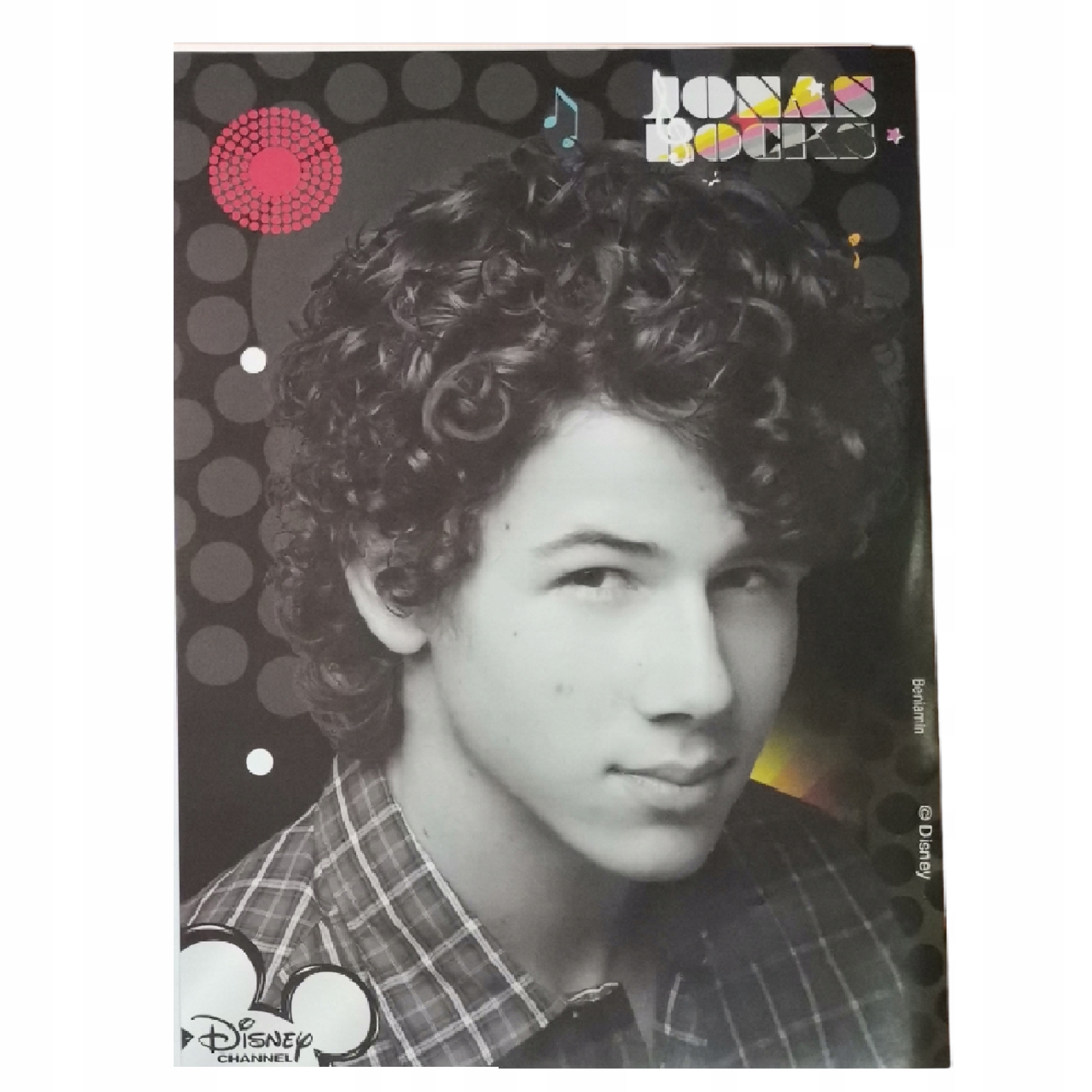 JONAS BROTHERS WKŁAD DO SEGREGATORA A5/20