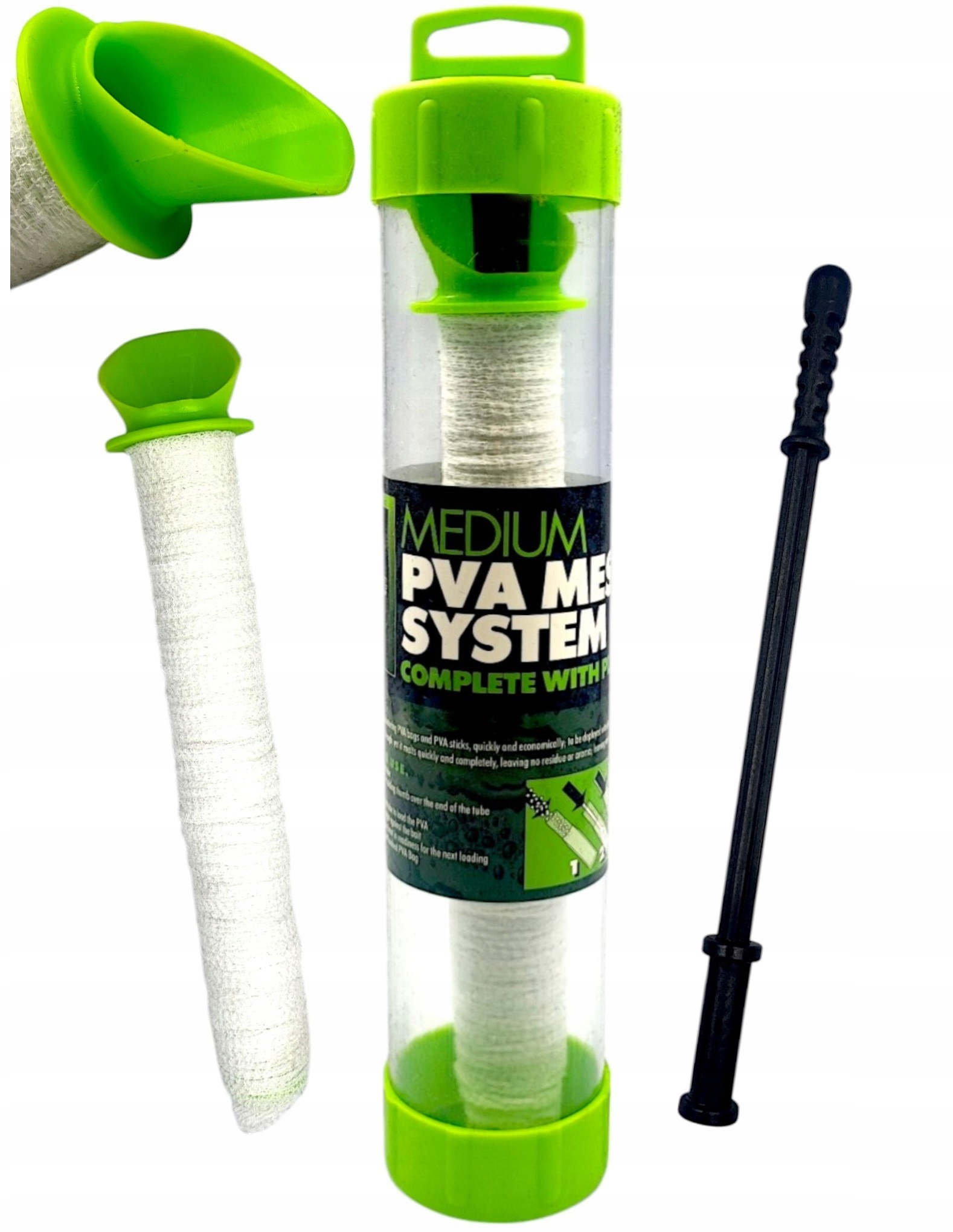 Siatka Pva 25mm X 7m Medium Mesh Zestaw z ubijakiem średnio rozpuszczalna