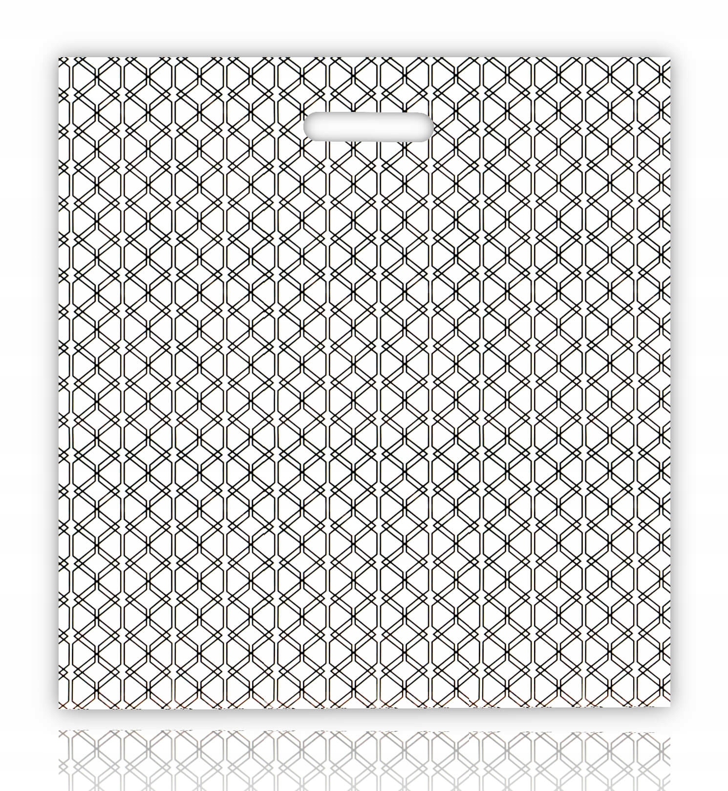 

Reklamówki Foliowe Zygzak Torby 30x40 50szt