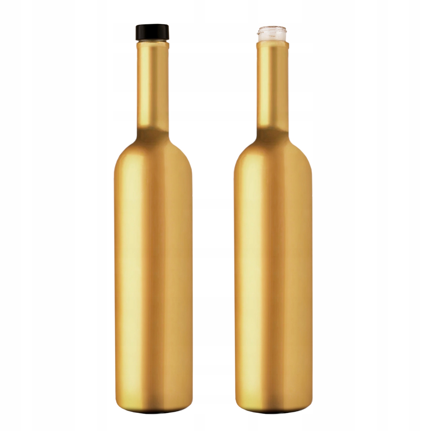 

Butelka lustrzana Złota Futura 700 ml na wino