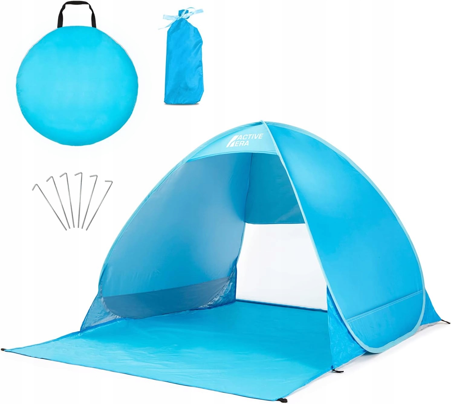 Namiot plażowy Pop-up przeciwsłoneczny Uv UV50+ samorozkładający ActiveEra