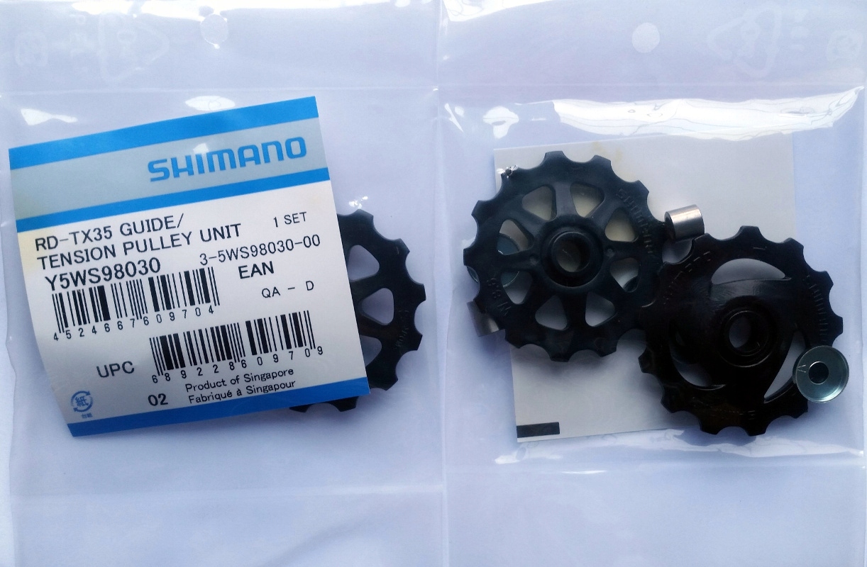 

Kółka Shimano RD-TX35 TY300 TX800 TX55 M280