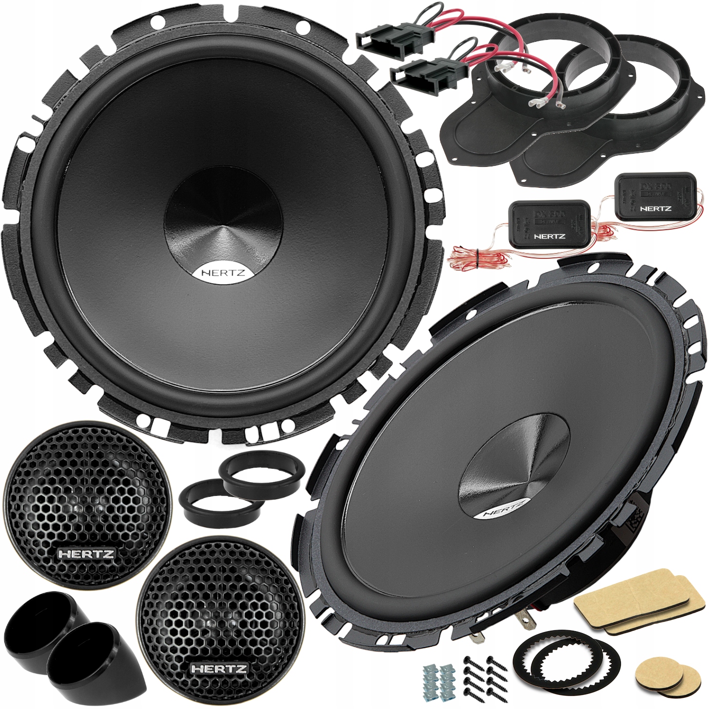 HERTZ GŁOŚNIKI SAMOCHODOWE SYSTEM 165MM DO VW PASSAT CC B6 B7 B8 ALLTRACK
