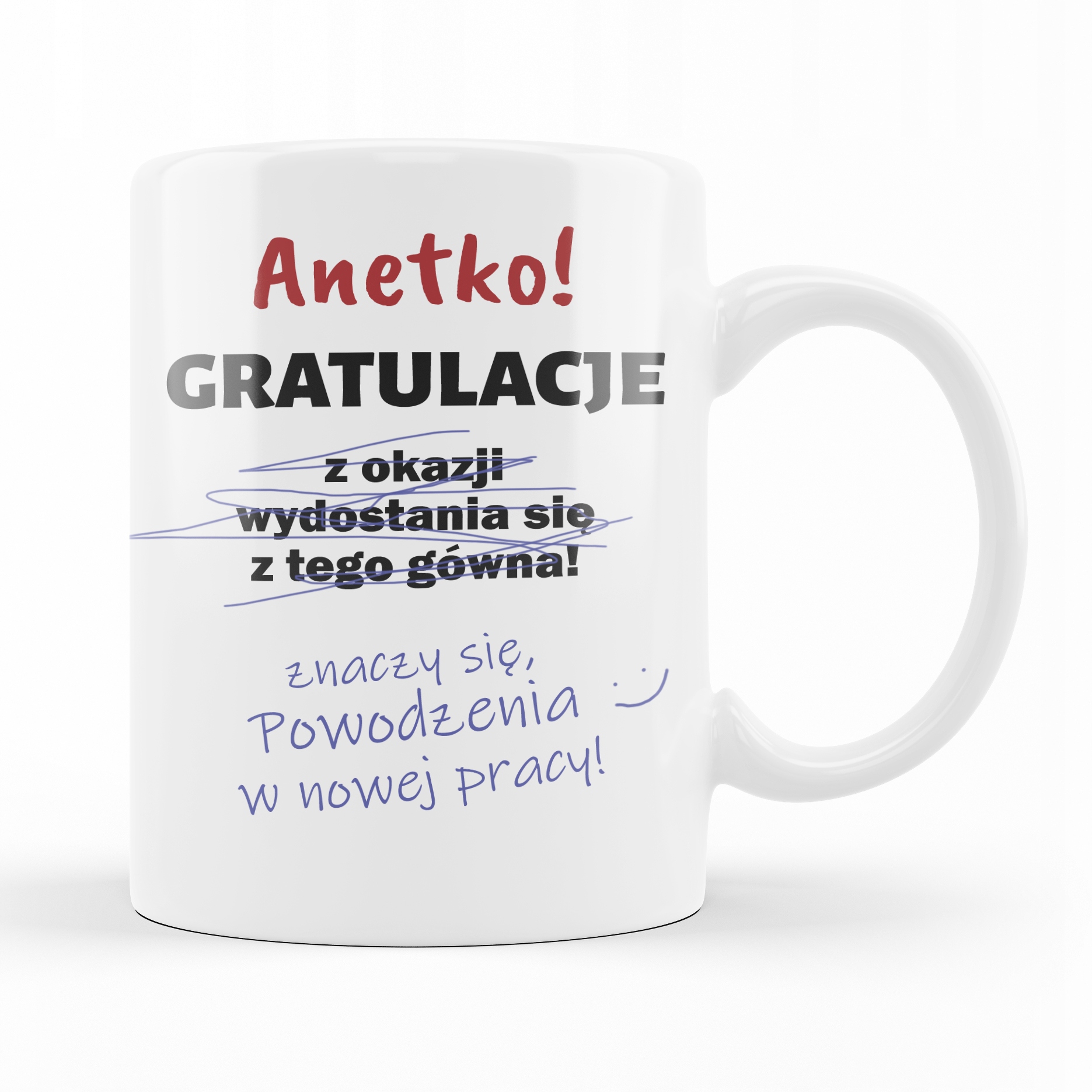 

Kubek Śmieszny Koniec Pracy Nowa Praca Na
