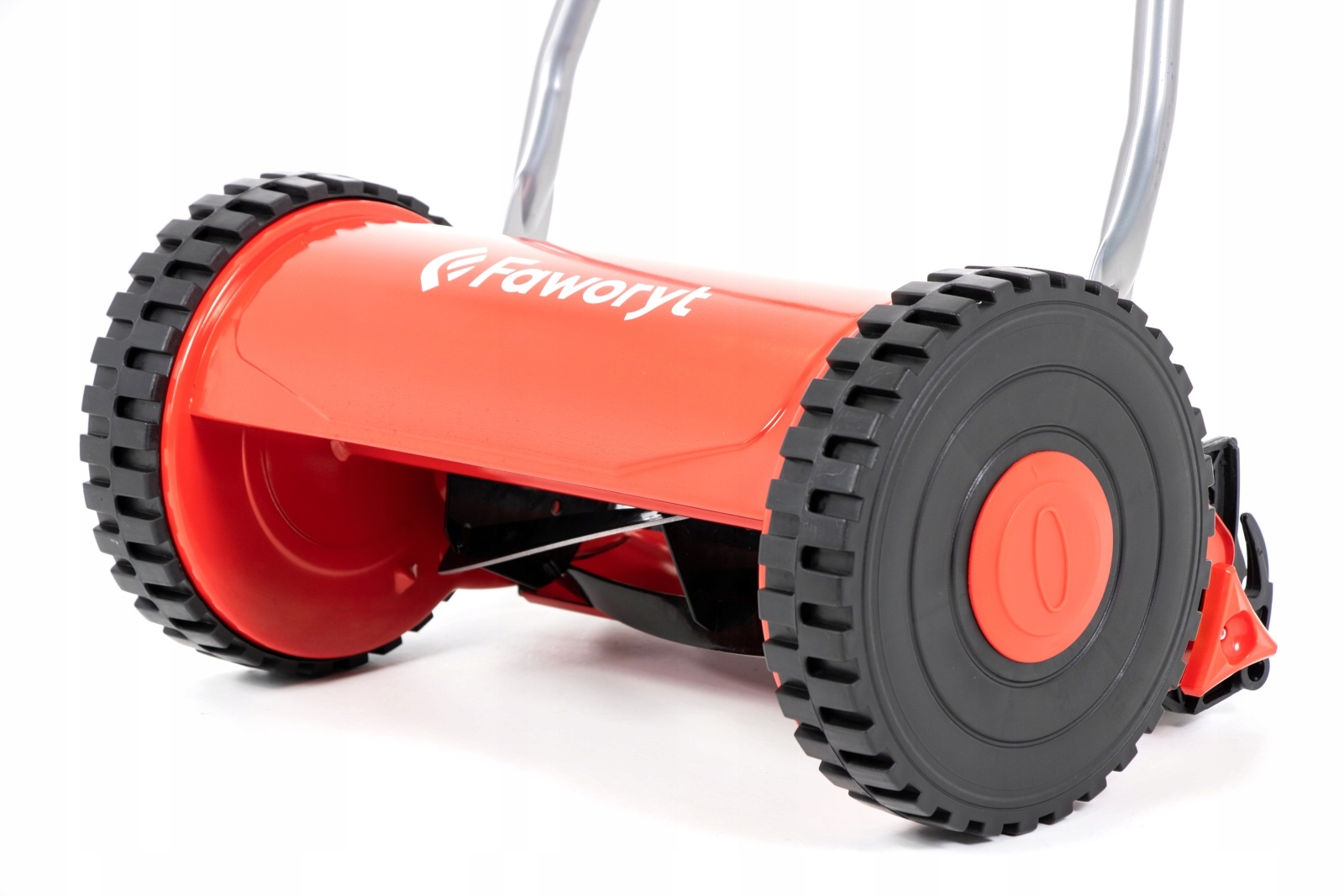 KOSIARKA RĘCZNA PCHANA MECHANICZNA BĘBNOWA TKR300 Z KOSZEM 30cm 14-47 mm Regulacja wysokości koszenia z regulacją