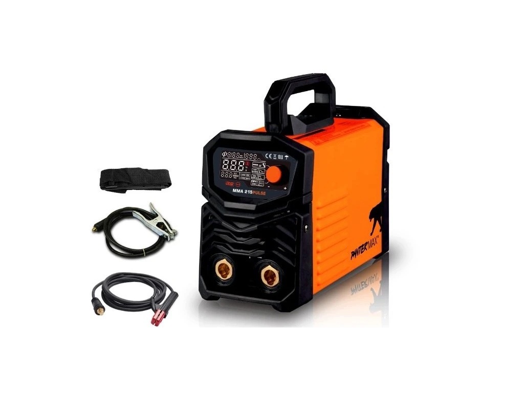 Invertor pro svařování PanterMax 215 LCD pro Mma a LiftTIG