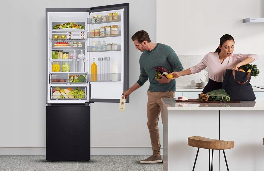 Lodówka Samsung RB38T674EB1 SpaceMax NoFrost Liczba agregatów 1