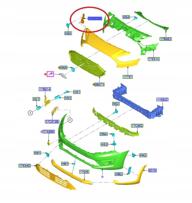 Strona zabudowy przód