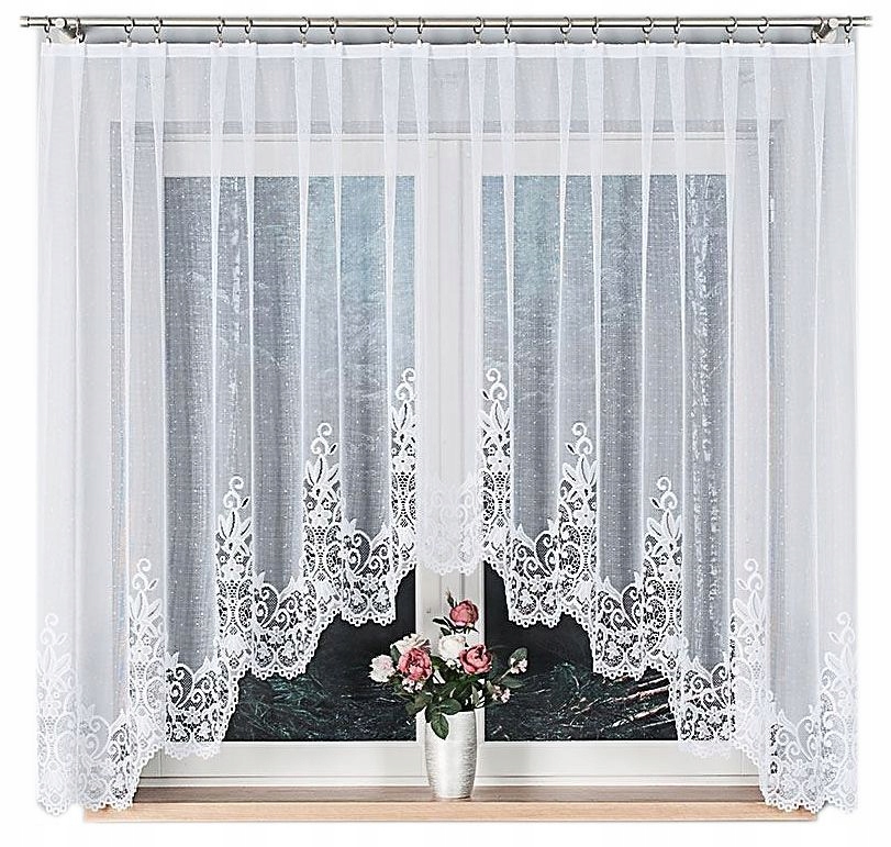 

Firanka Krótka Do Kuchni Salonu 300x160 CM Wybór