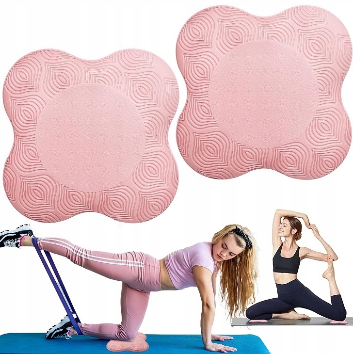 Podkładki Piankowe Pod Kolana Łokcie Do Ćwiczenia Jogi Yoga Pilatesu 2 Szt.