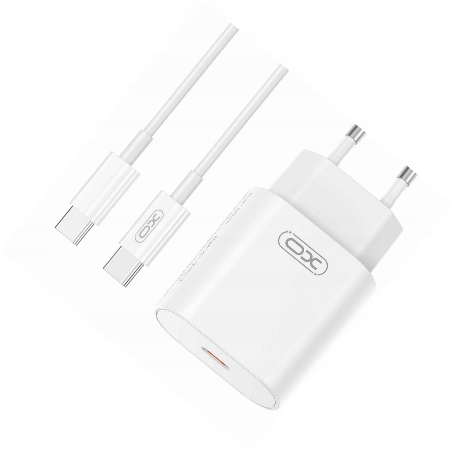 Sieciowa ładowarka 25W Pd biała kabel Usb-c do Honor 400 Smart