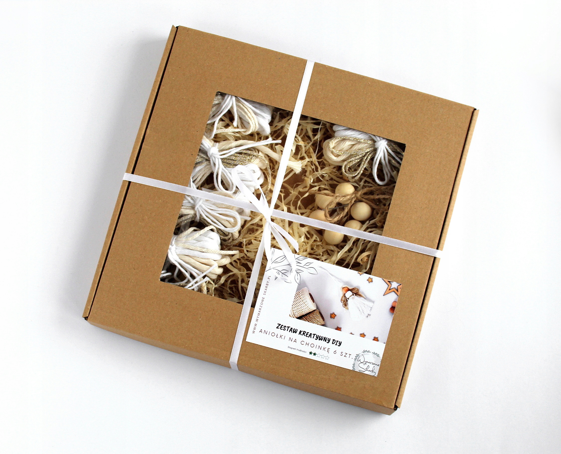 

Aniołki na choinkę Zrób To Sam, zestaw z filmem