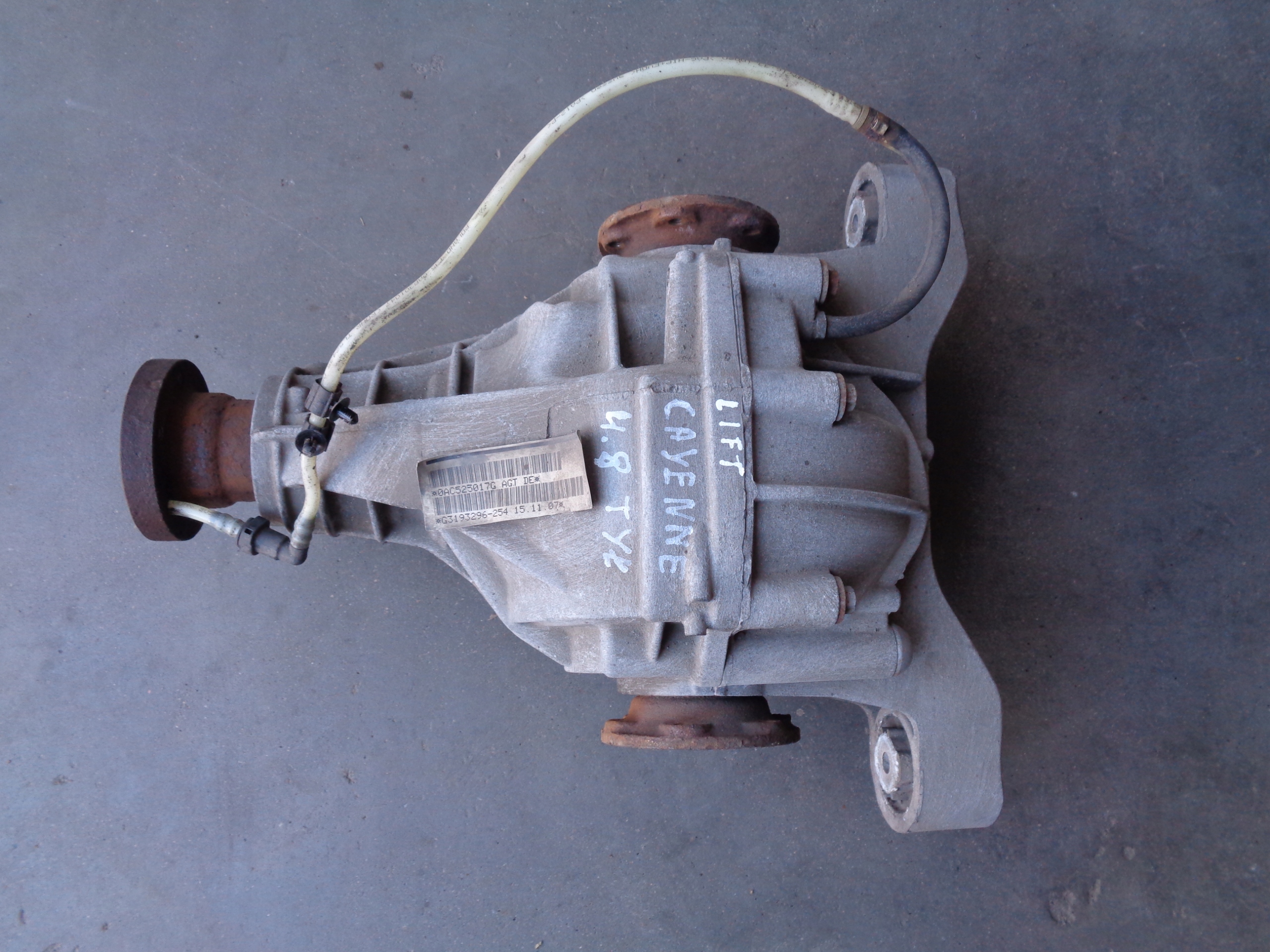 differenziale posteriore posteriore PORSCHE CAYENNE S e 7L LIFT 4.8 V8