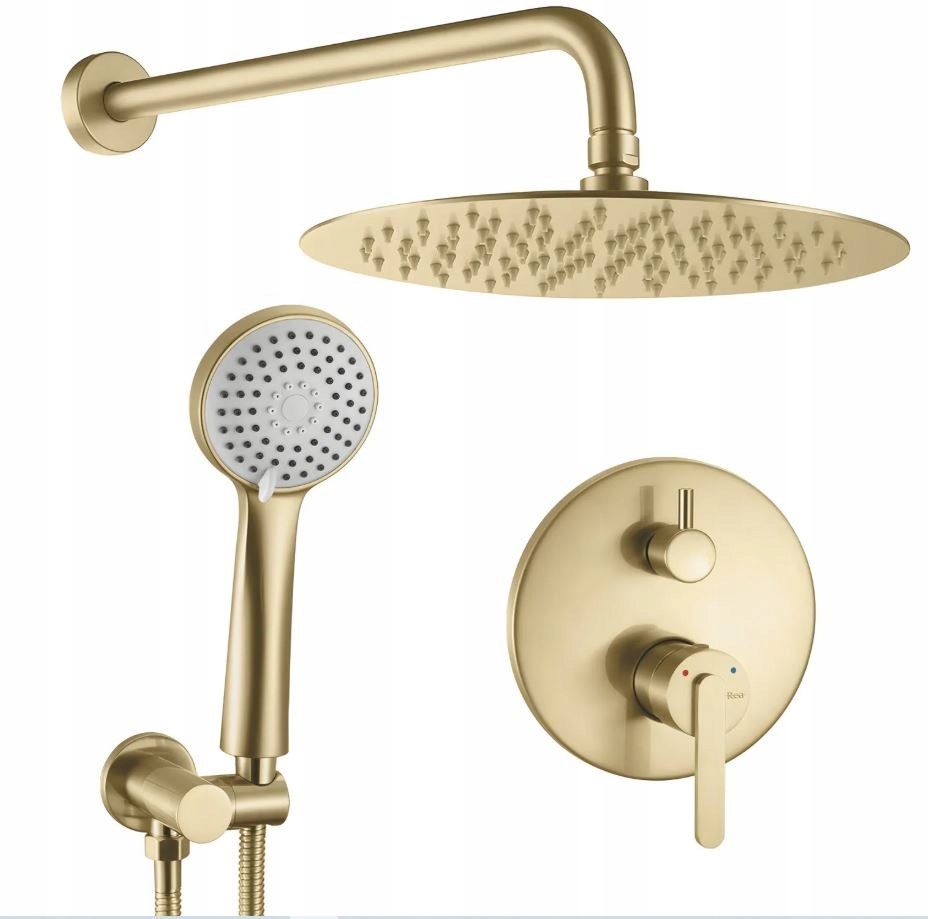 Rea Podomietkový Sprchovací Set Ontario Zlatý Brúsený