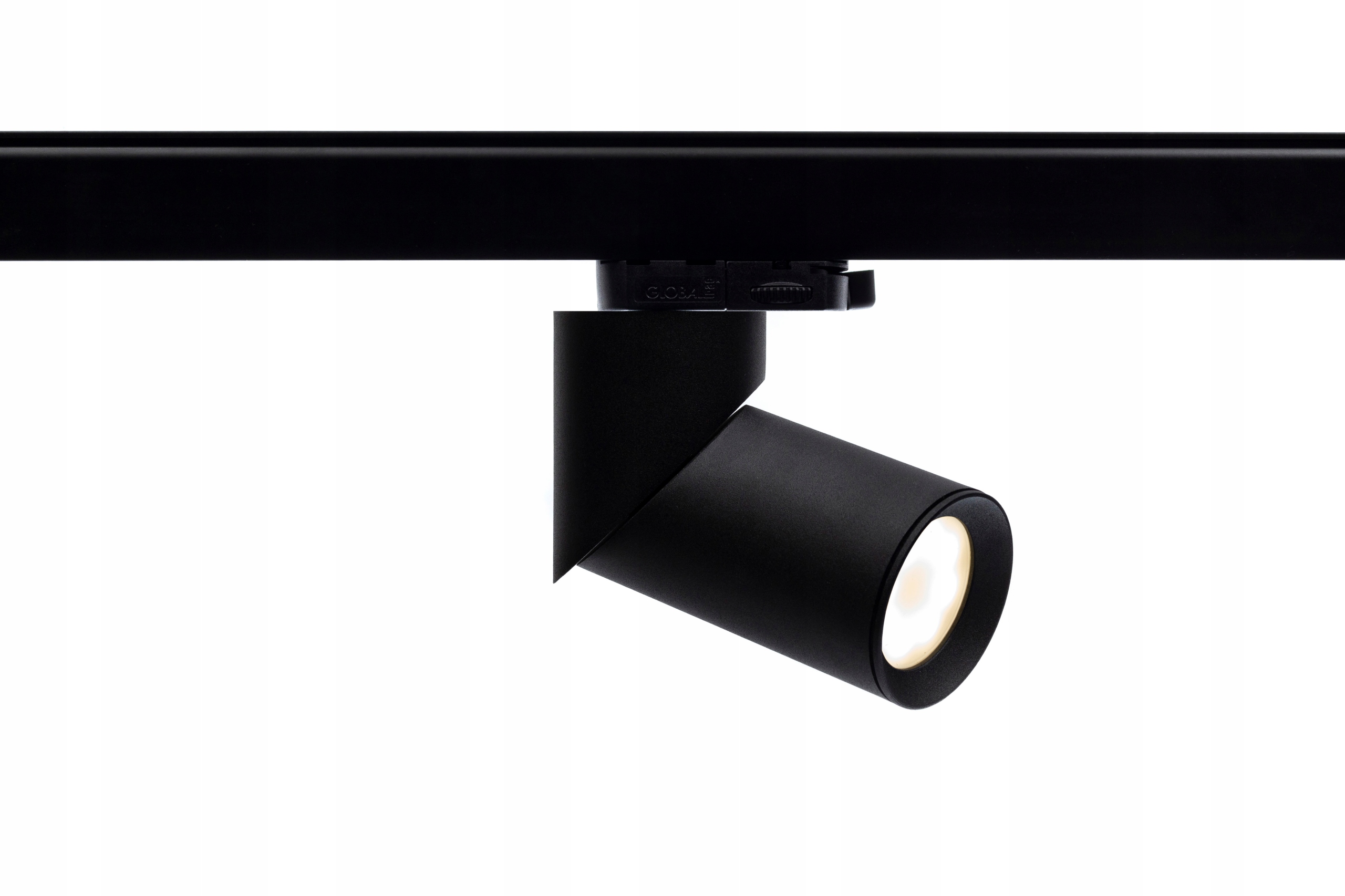 Reflektor Newark czarny 7W GU10 do szyn 3F