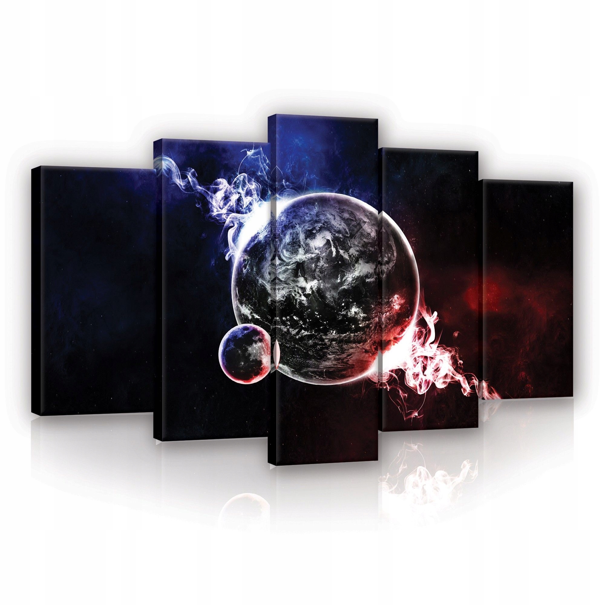 Obraz 100x60 Vesmír planeta mlhovina vesmír galaxie hvězdy