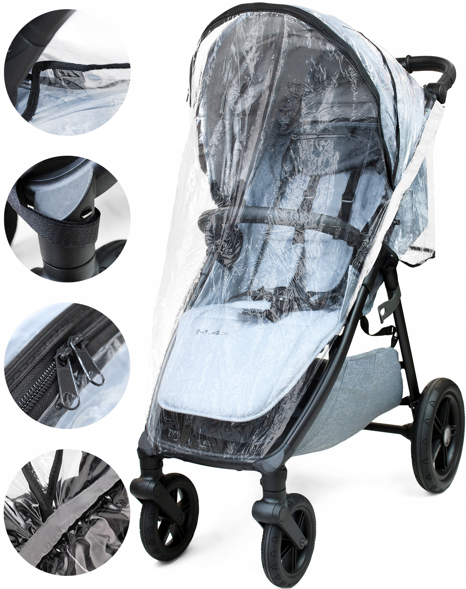 

Babysi Folia Dedykowana Do Wózka Mast M4