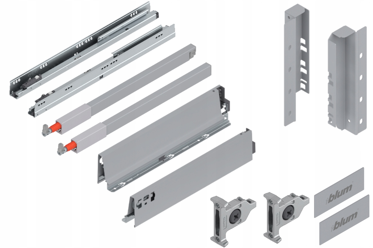 Blum Tandembox 400 Šuplík střední C Šedá 30 kg