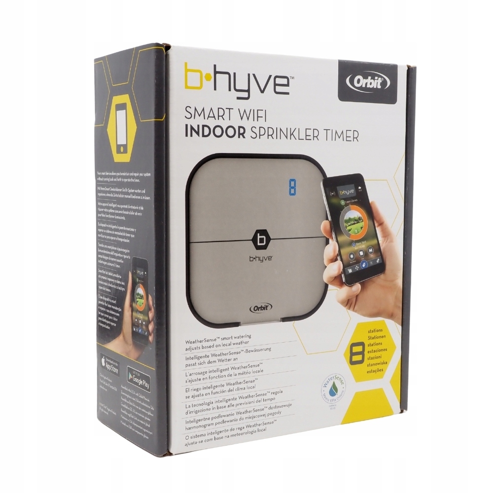 8-sekundový Wifi ovládač Orbit B-Hyve