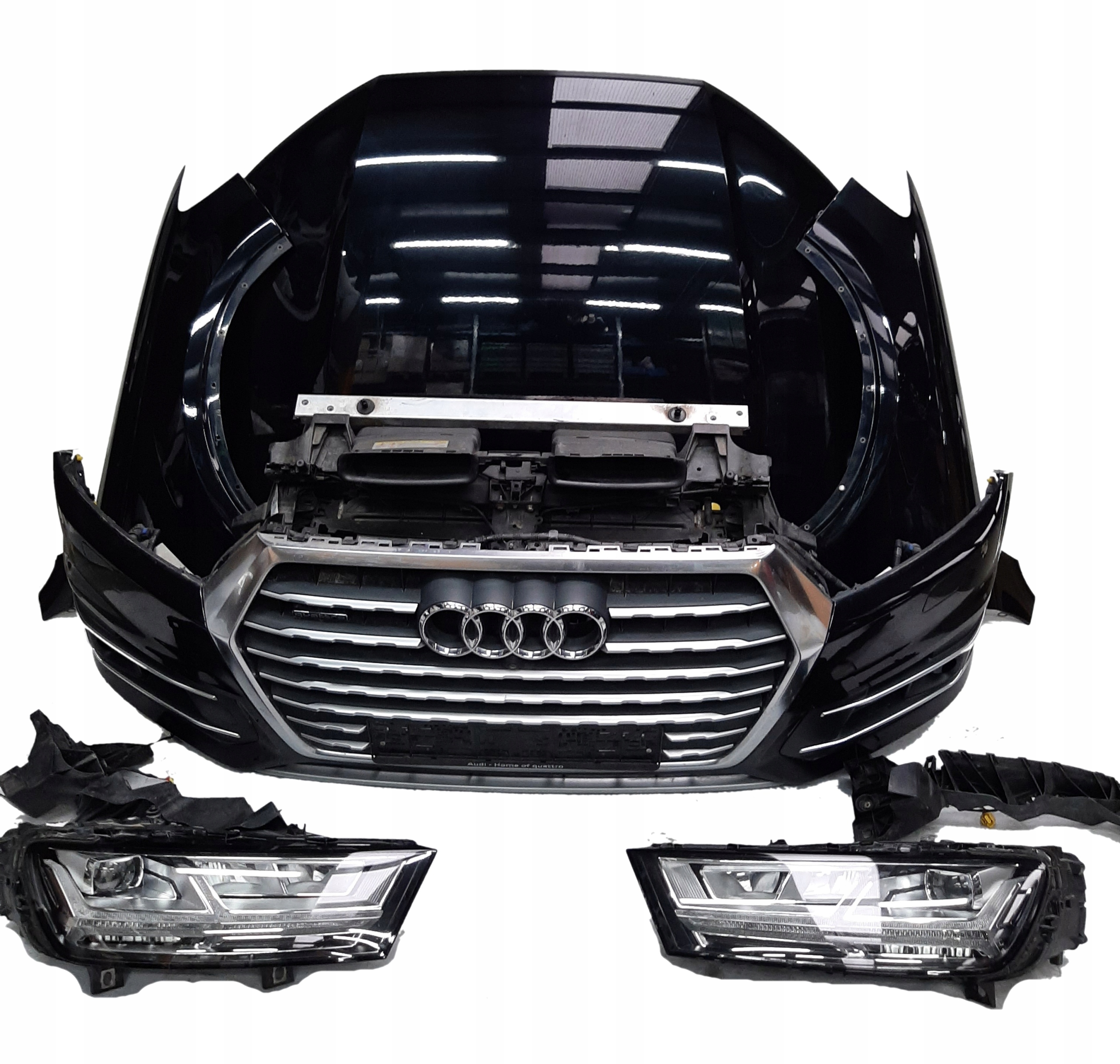 Audi Q7m Перед Капот Бампер Крило LED Lc9x