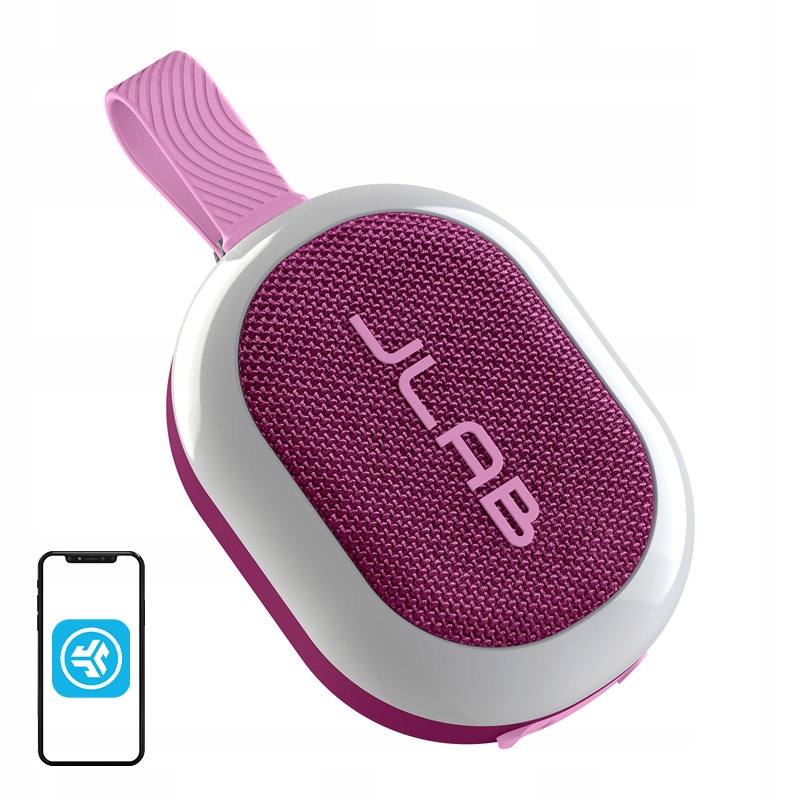 Přenosný bezdrátový Bluetooth reproduktor Jlab Pop Party (růžový)