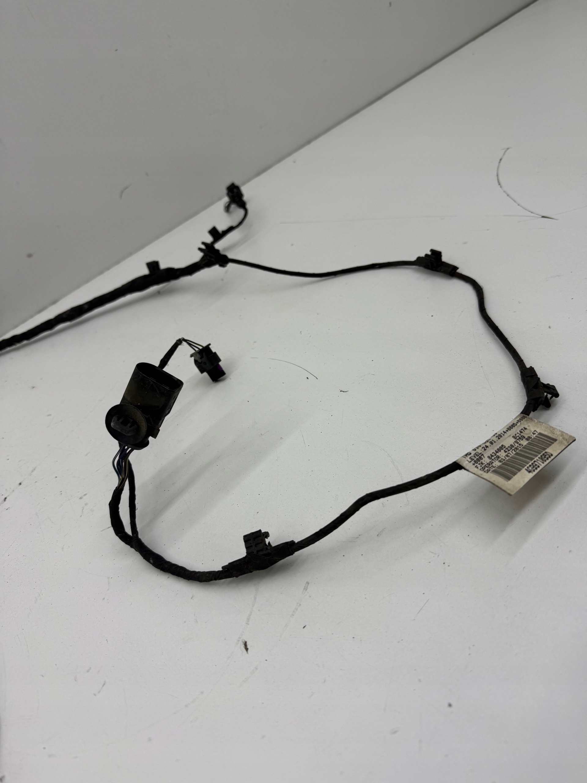 AUDI A6 C7 bundle wiring electrical czujnikow of the parking front 4X PDC