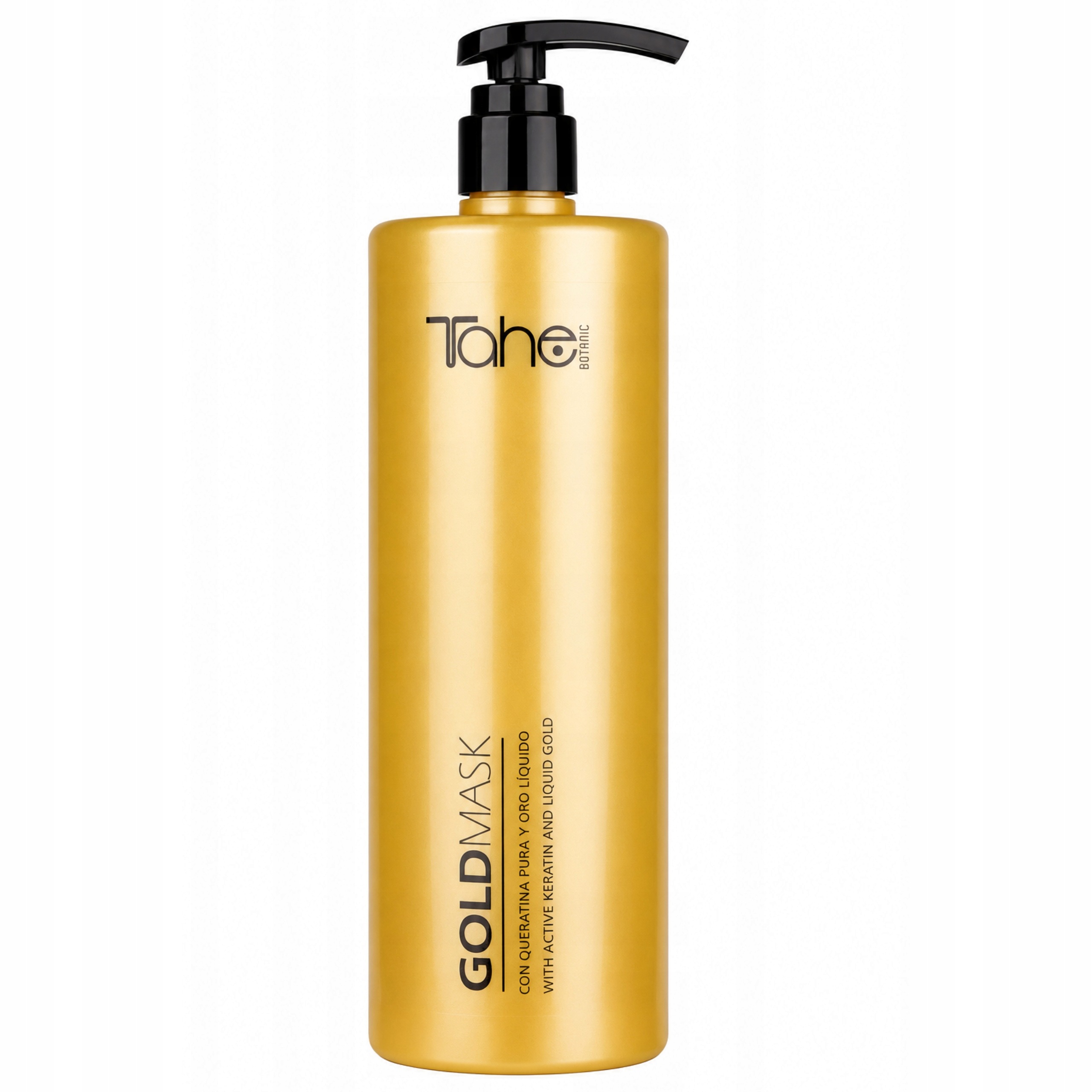 Maska do włosów zniszczonych z keratyną Tahe Botanic Gold Mask 1000ml