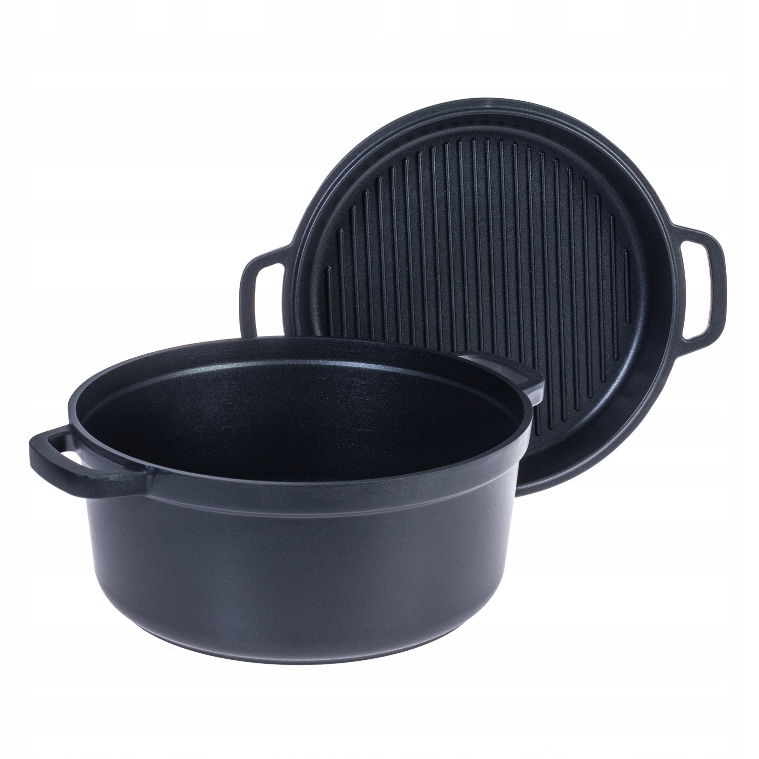 

Garnek + Patelnia Grillowa 28CM 6,7L Antyadhezyjna