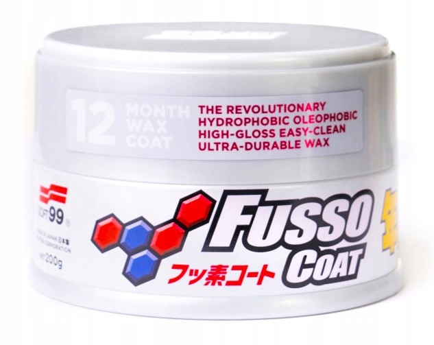 SOFT99 FUSSO COAT 12 MONTHS LIGHT WAX