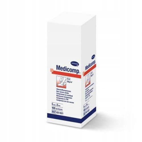 

Kompres Medicomp niejalowy 5cm x 5cm 100 sztuk