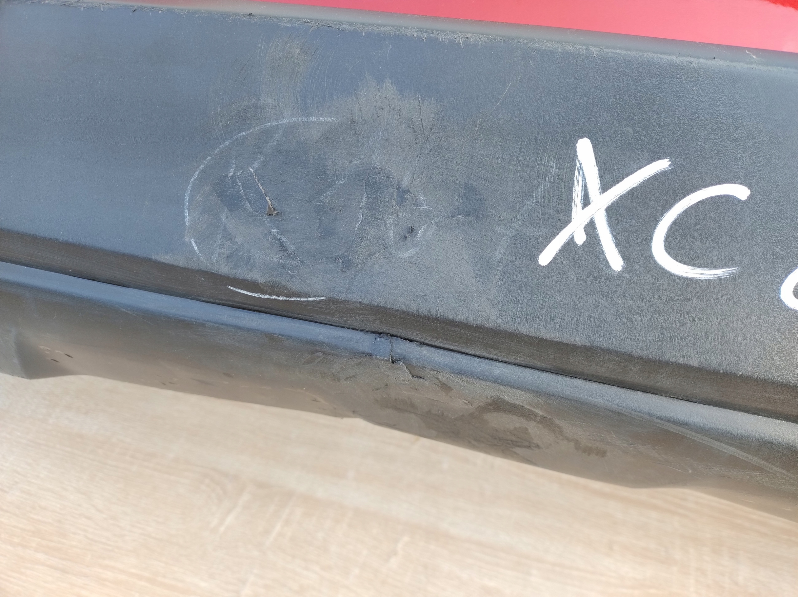 MAZDA CX3 CX-3 bumper rear part rear below PDC DK8A50221