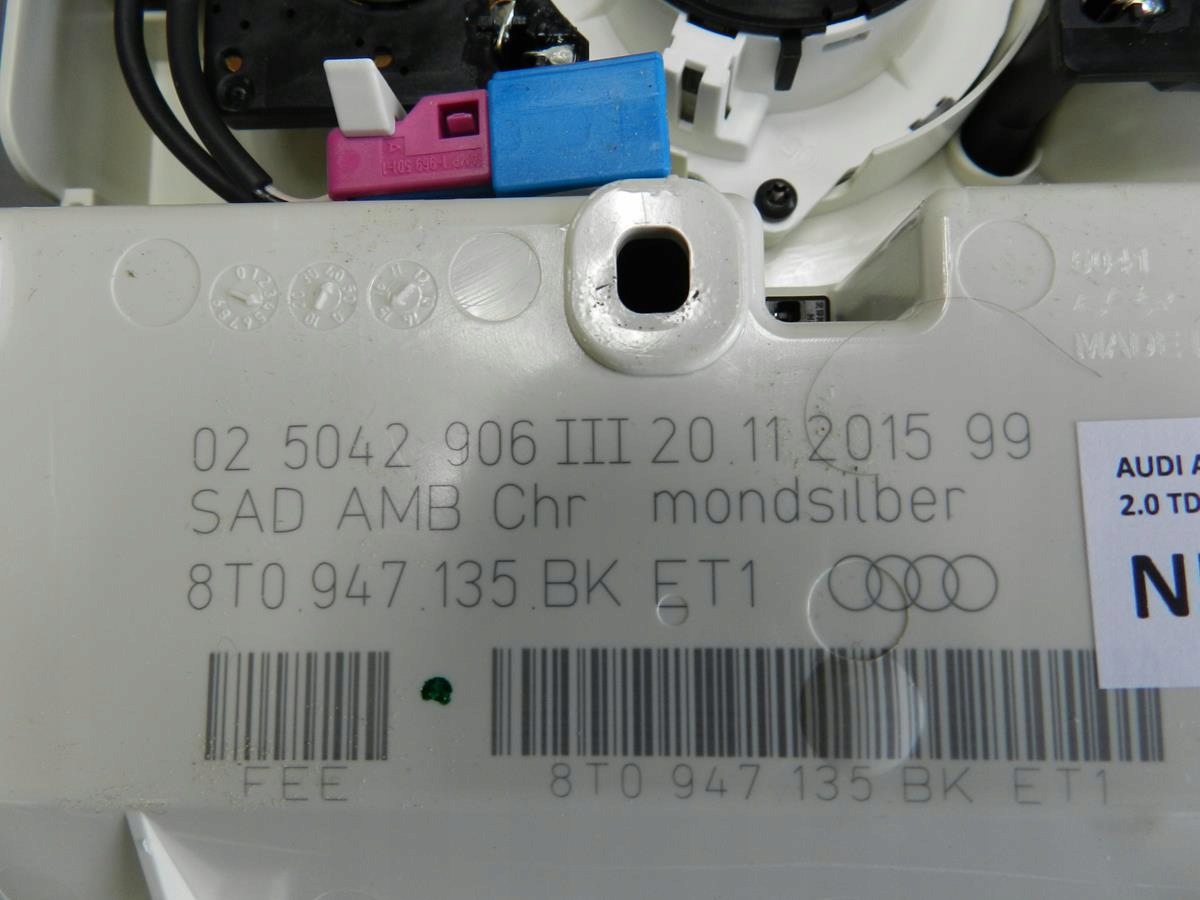 AUDI A5 8T light cabs 8T0947135BK