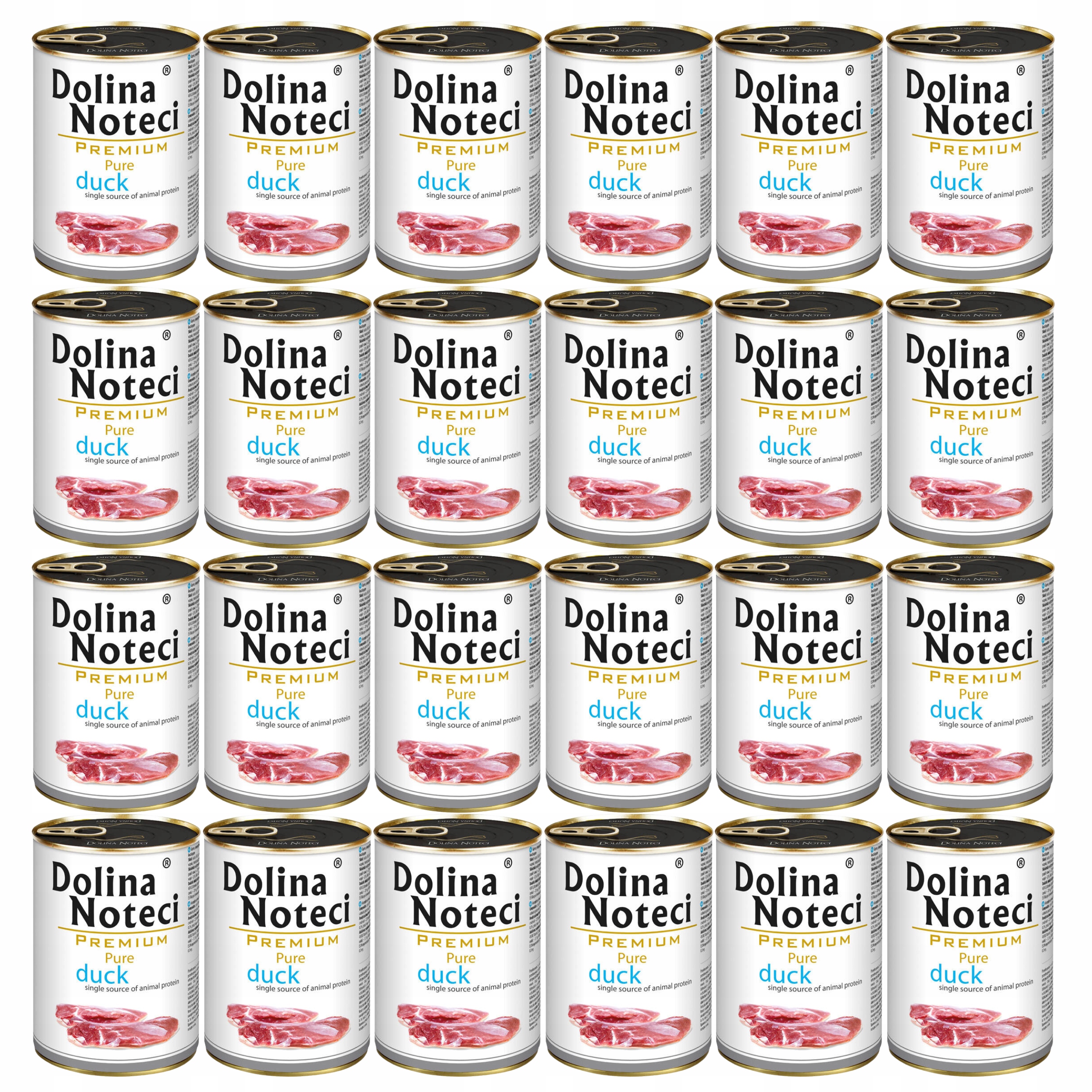 Dolina Noteci Premium Pure krmivo pro psy kachna 24 x 400 g