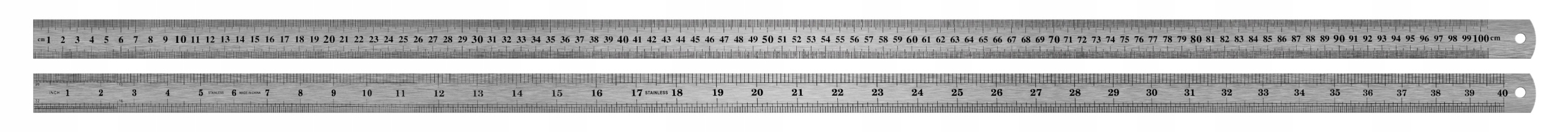 PRZYMIAR LINIOWY 1000 mm LINIAŁ LINIJKA STALOWY Marka Condor