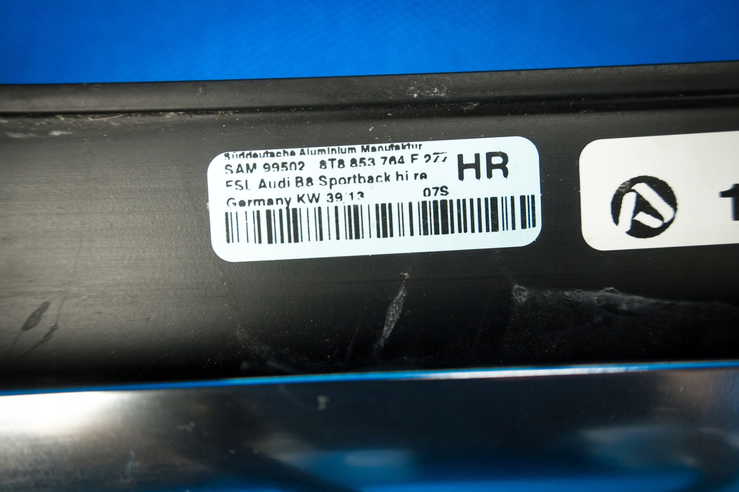 moulding dust Audi A5 8T Sportback 8T8853764F
