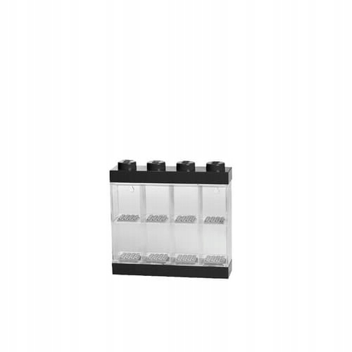 Lego sběratelská skříňka na 8 minifigurek černá