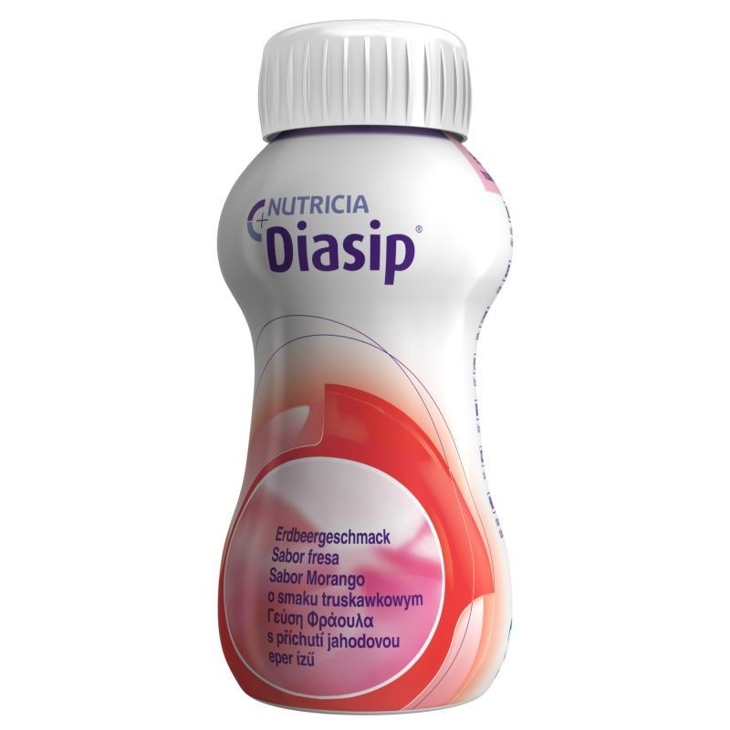 NUTRIDRINK DIASIP 4 X 200ML BỆNH TIỂU ĐƯỜNG TĂNG GLYCAEMIA