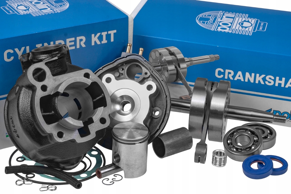 Cylinder Kit Polini Sport 50cc, sada, Aprilia Rs Rx Sx Yamaha Dt Tzr