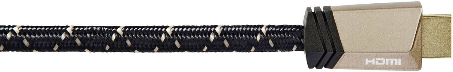 Kabel HDMI M/M HSE Metal Oplot Ferryt 5S 3m. HAMA Długość kabla 3 m